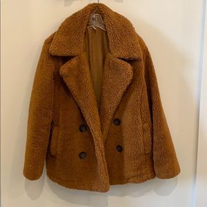 Free People Teddy Bear Coat
